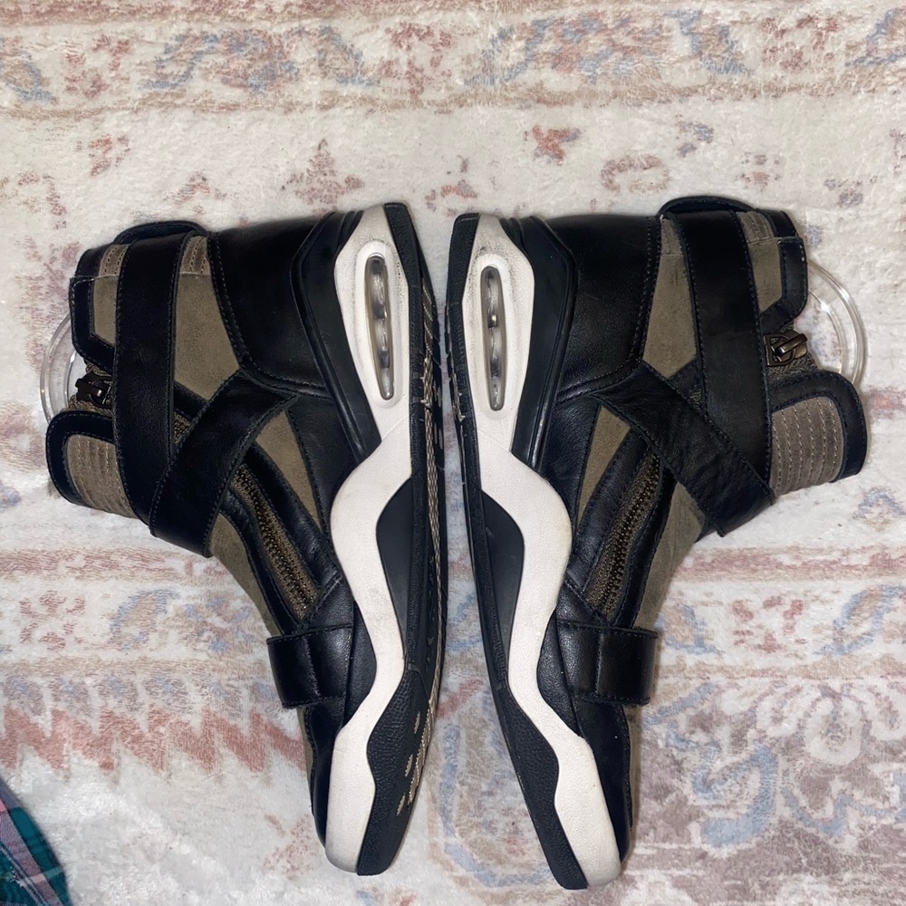 Ash Leather Buckle Sneakers - Picture 5 of 9